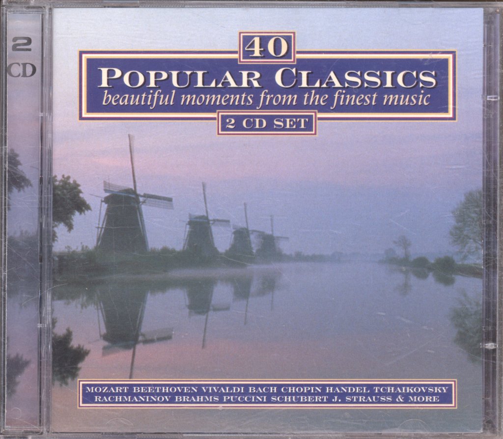 Various Artists - 40 Popular Classics - Double Cd