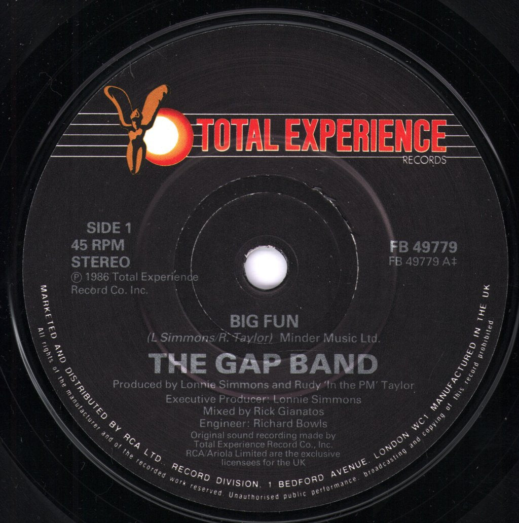 Gap Band - Big Fun - 7 Inch
