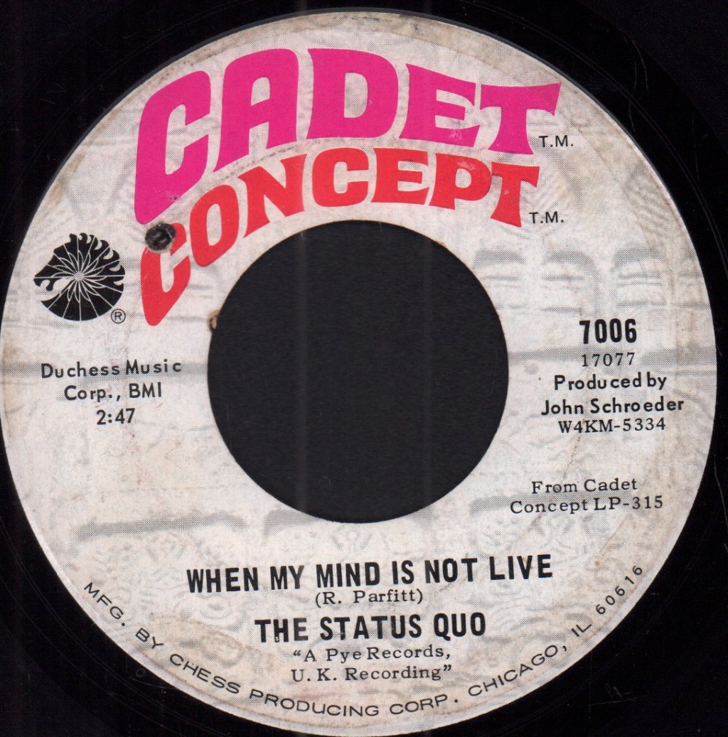 Status Quo - Ice In The Sun - 7 Inch