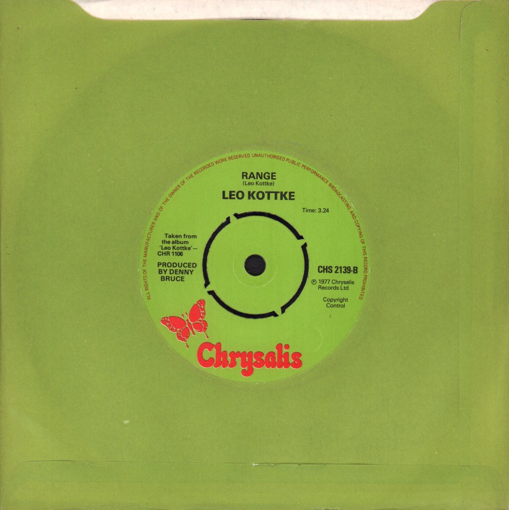 Leo Kottke - Buckaroo - 7 Inch