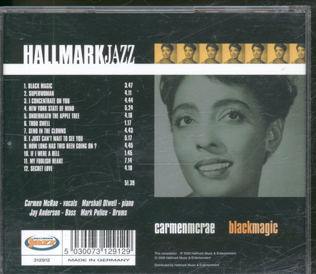 Carmen McRae - Black Magic - Cd