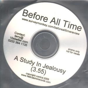 Before All Time - A Study In Jealousy - Cdr