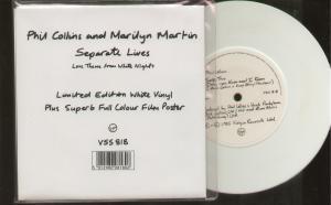 Phil Collins And Marilyn Martin - Separate Lives - 7 Inch