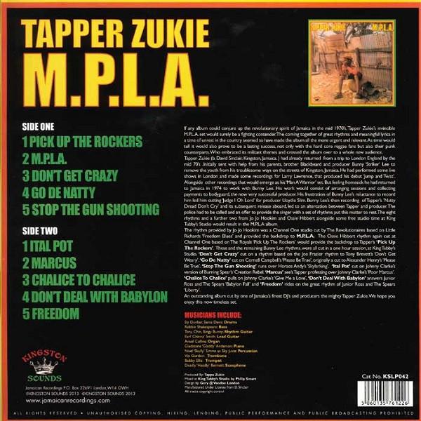 Tapper Zukie - M.P.L.A. - Lp