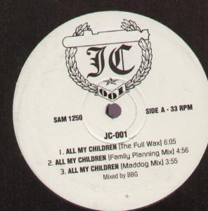 Jc-001 - All My Children - 12 Inch