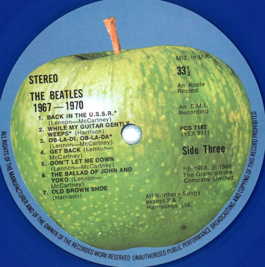 Beatles - 1967-1970 - Double Lp