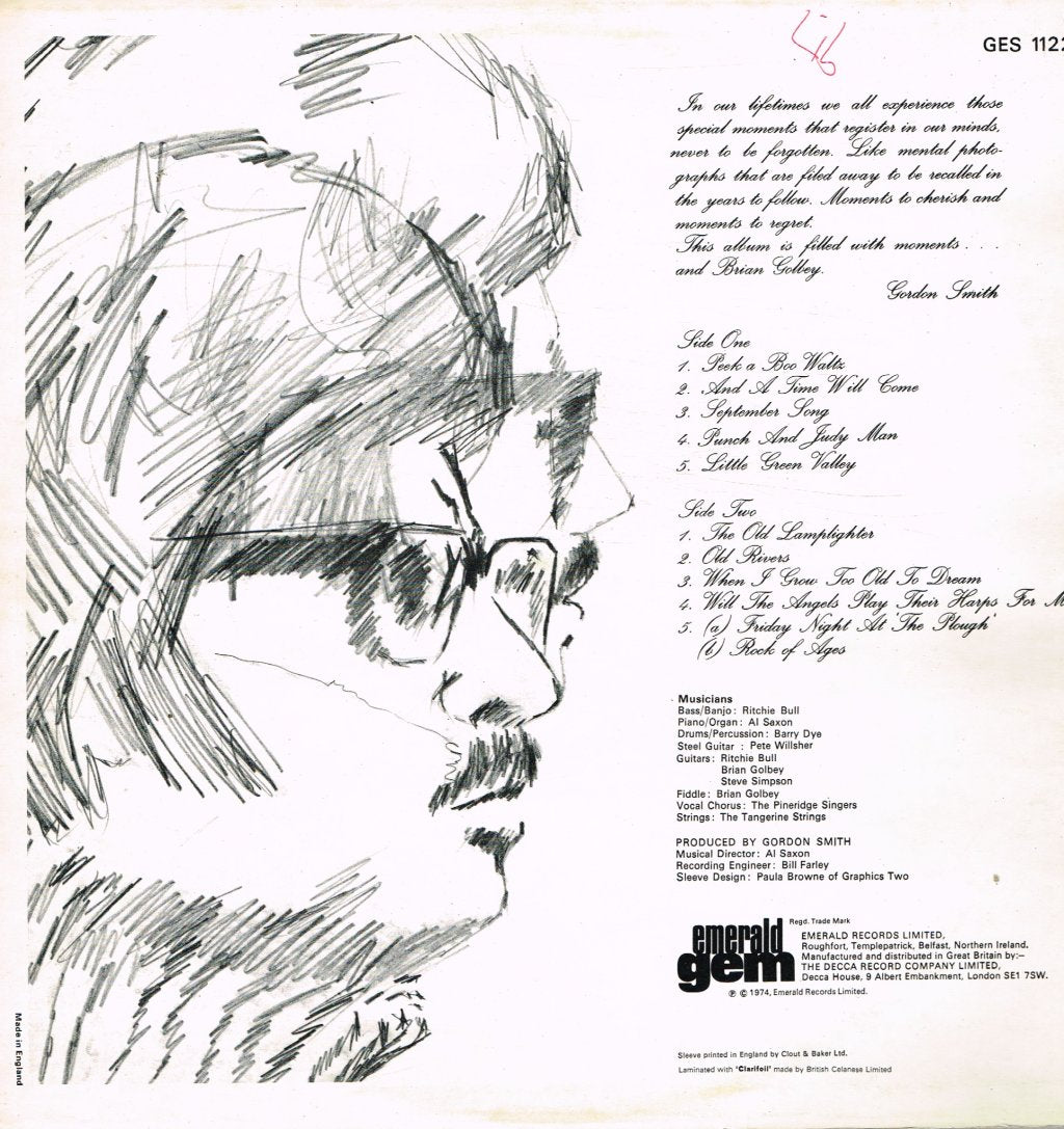 Brian Golbey - Moments - Lp