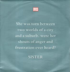 Bros - Sister - 12 Inch