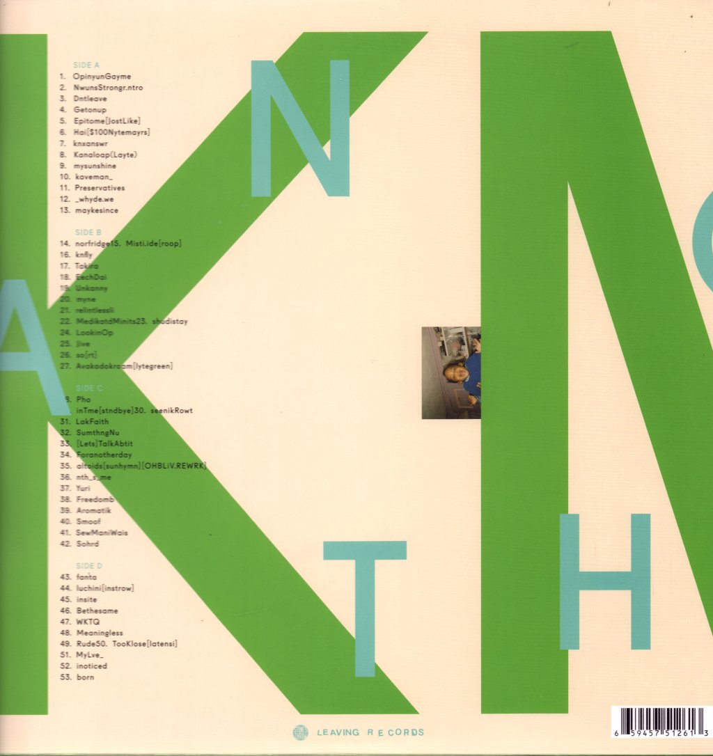 Knxwledge - Anthology - Double Lp
