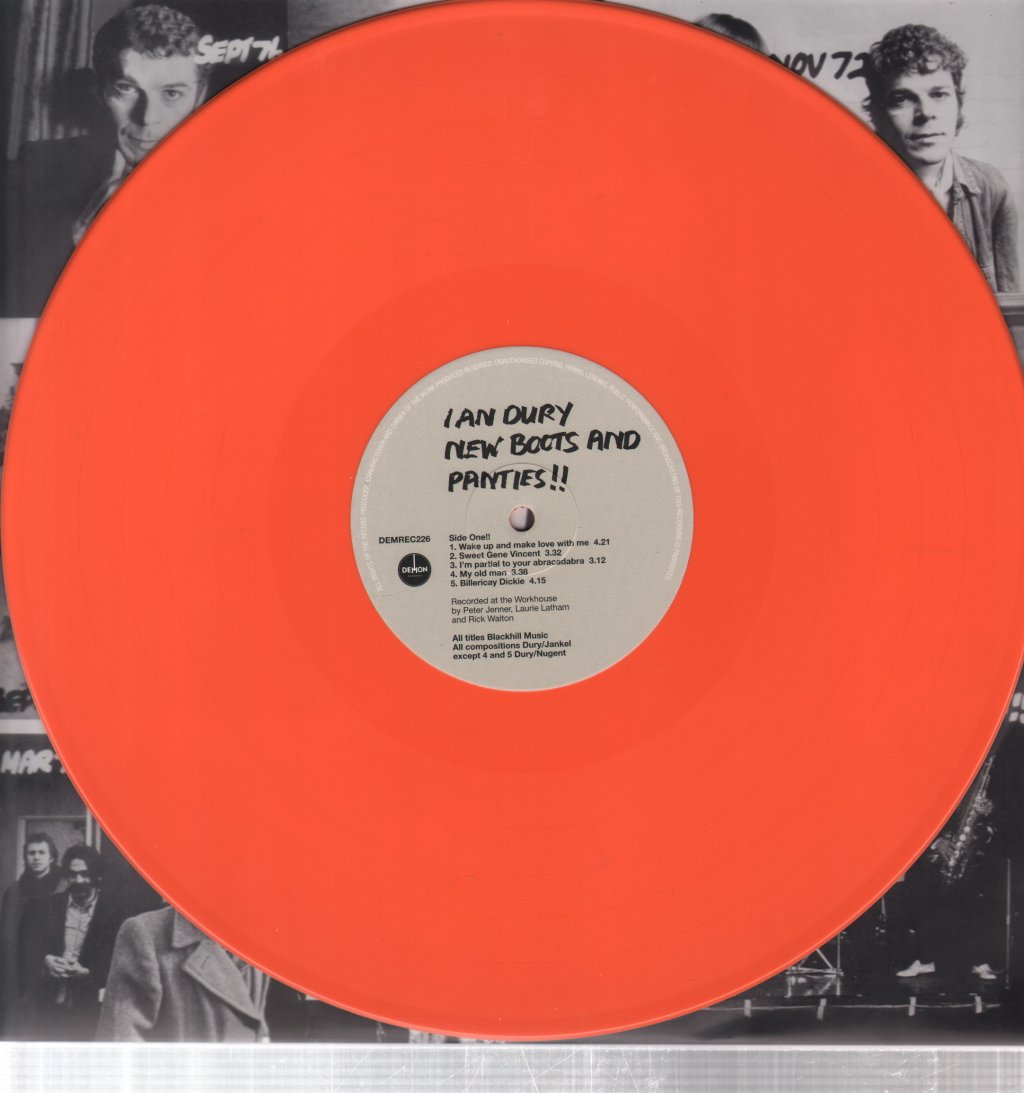 Ian Dury - New Boots And Panties!! - Lp
