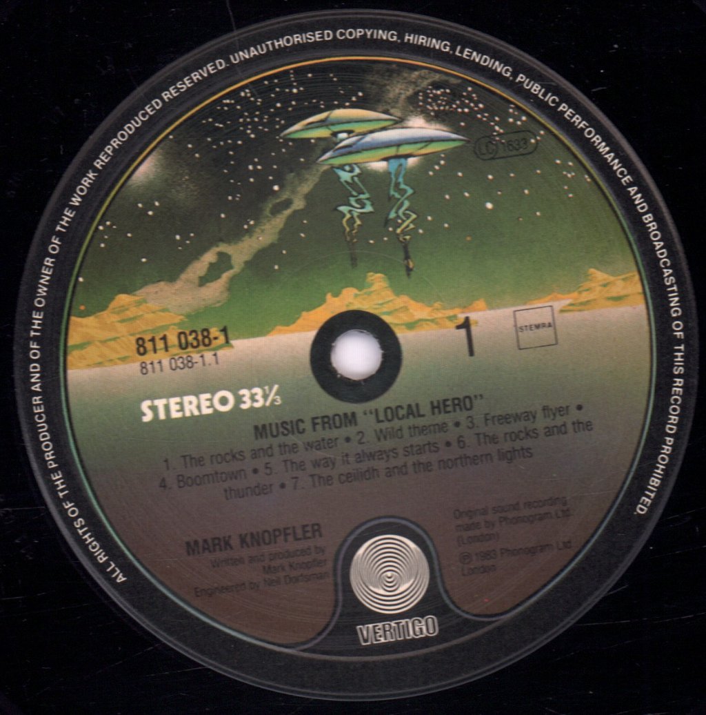 Mark Knopfler - Local Hero - Lp