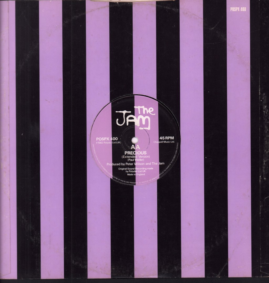Jam - Town Called Malice - 12 Inch