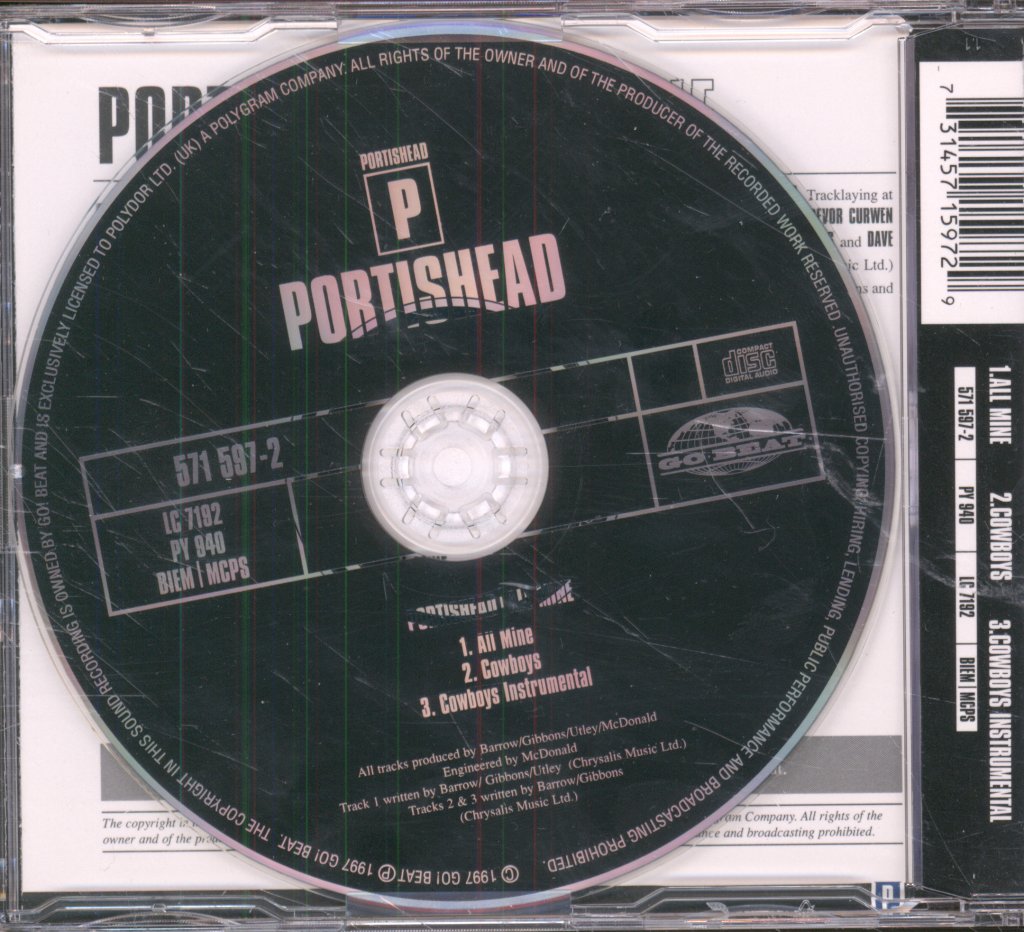 Portishead - All Mine - Cd