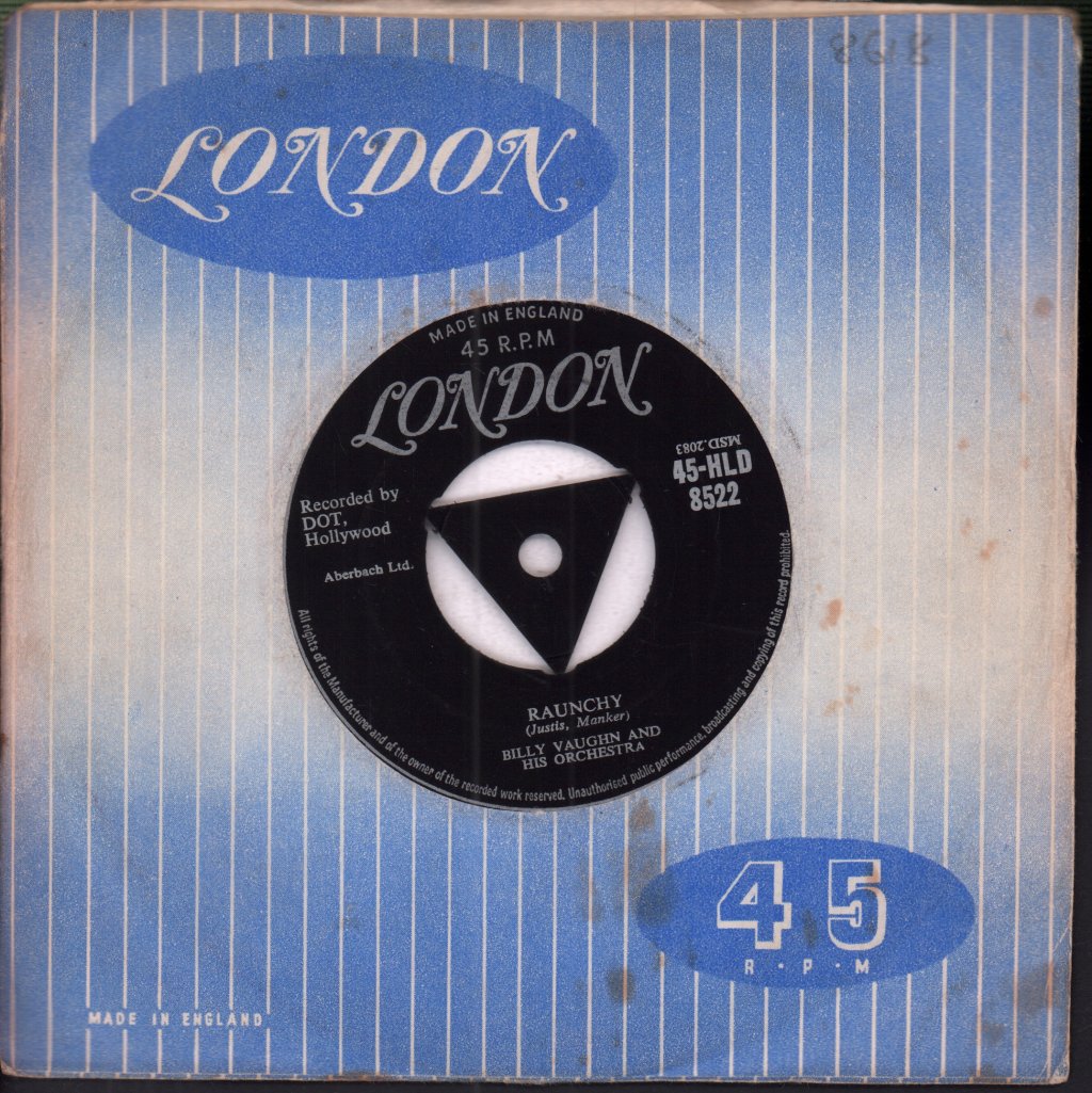 Billy Vaughn And His Orchestra - Sail Along Silvery Moon - 7 Inch