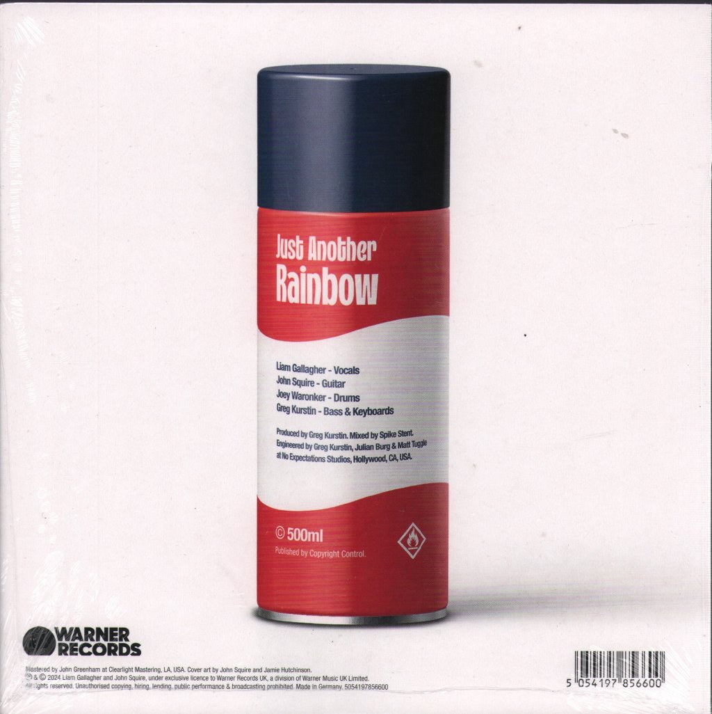 Liam Gallagher and John Squire - Just Another Rainbow - 7 Inch