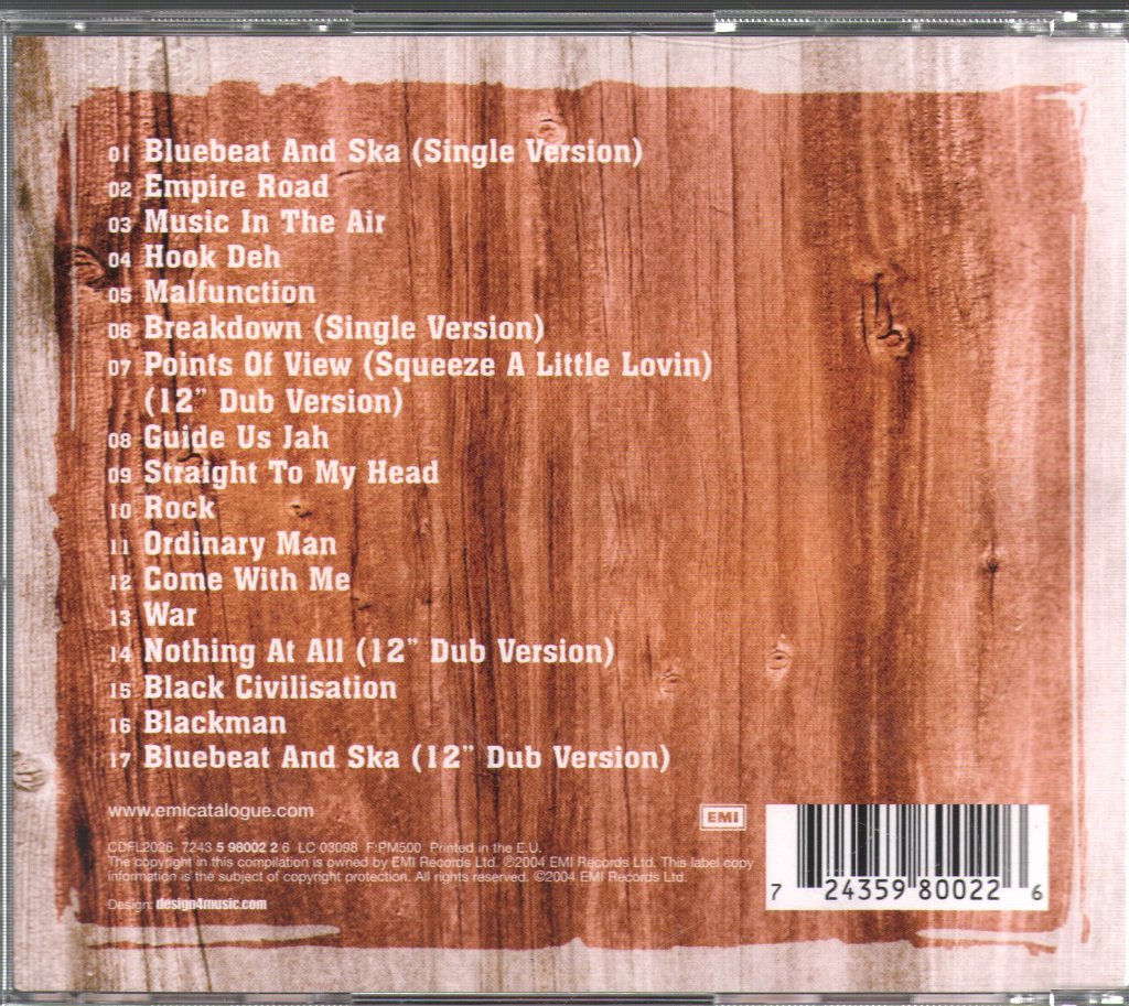Matumbi - Empire Road - The Best Of Matumbi - Cd