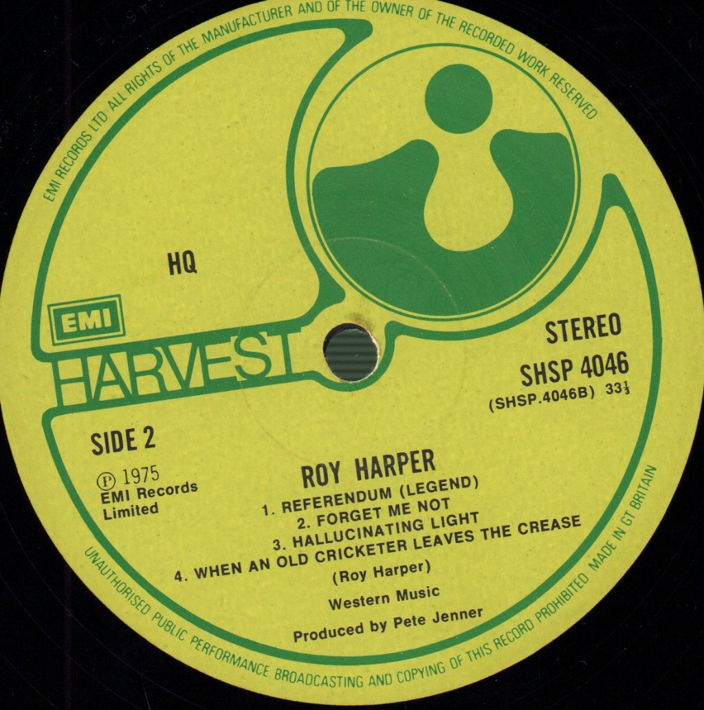 Roy Harper - HQ - Lp