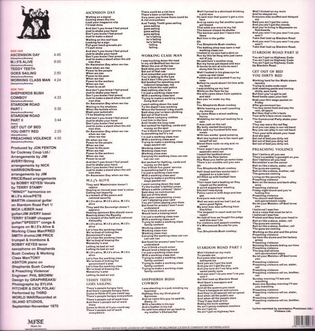 Third World War - Third World War - Lp