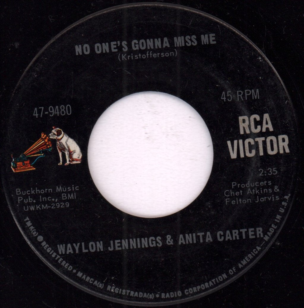 Waylon Jennings & anita carter - I Got You - 7 Inch