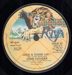 John Cougar Mellencamp - Jack And Diane - 7 Inch