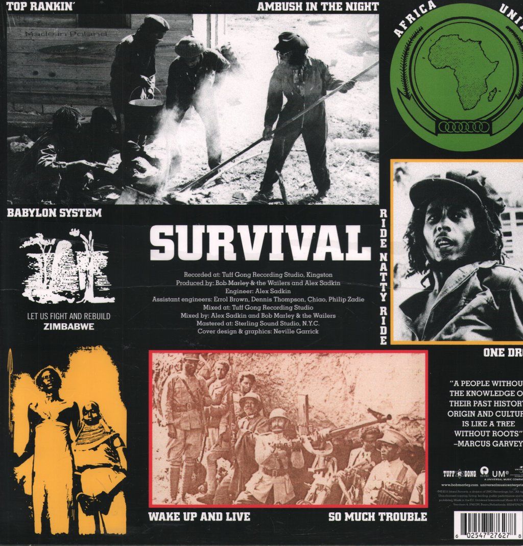 Bob Marley & The Wailers - Survival - Lp