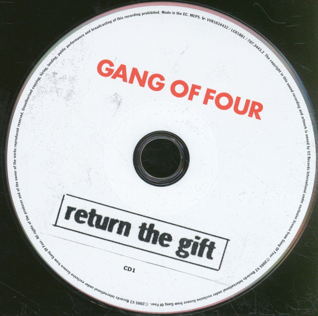 Gang Of Four - Return The Gift - Double Cd