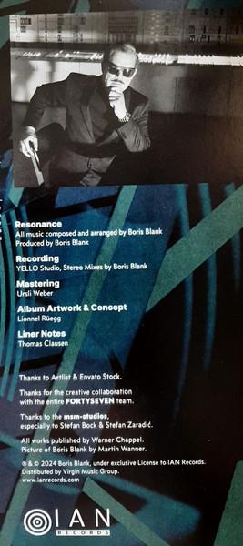 Boris Blank - Resonance - Double Lp