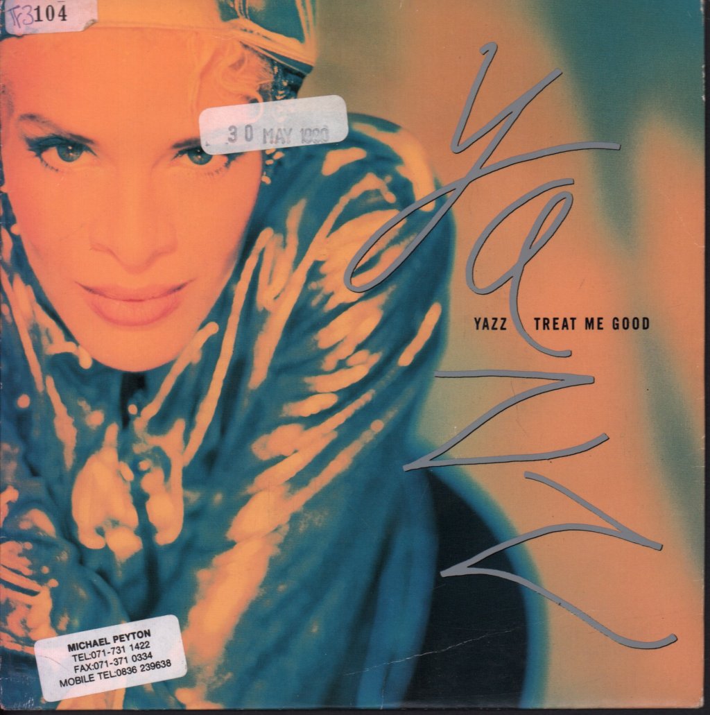 Yazz - Treat Me Good - 7 Inch