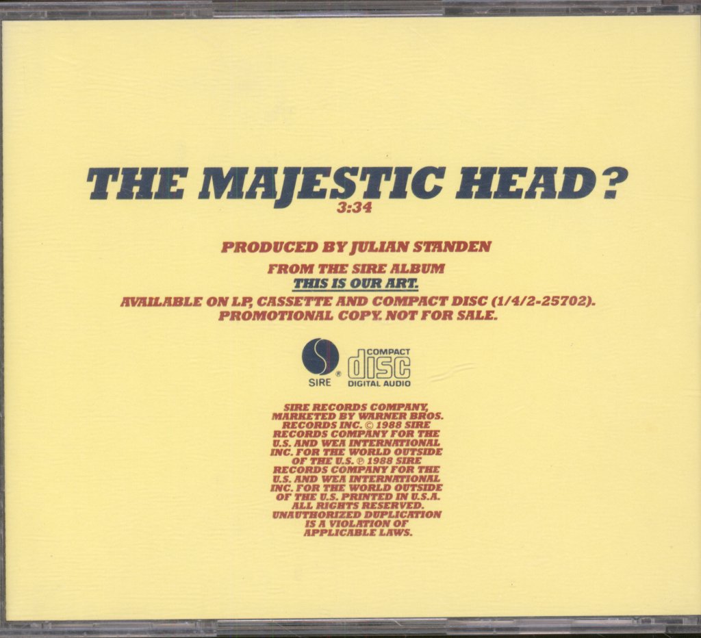 Soup Dragons - Majestic Head? - Cd