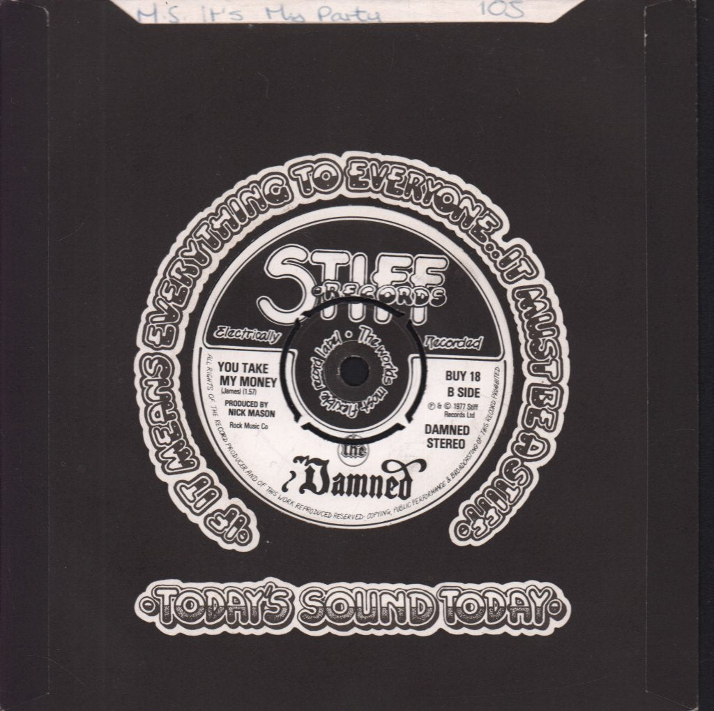 Damned (Punk) - Problem Child - 7 Inch