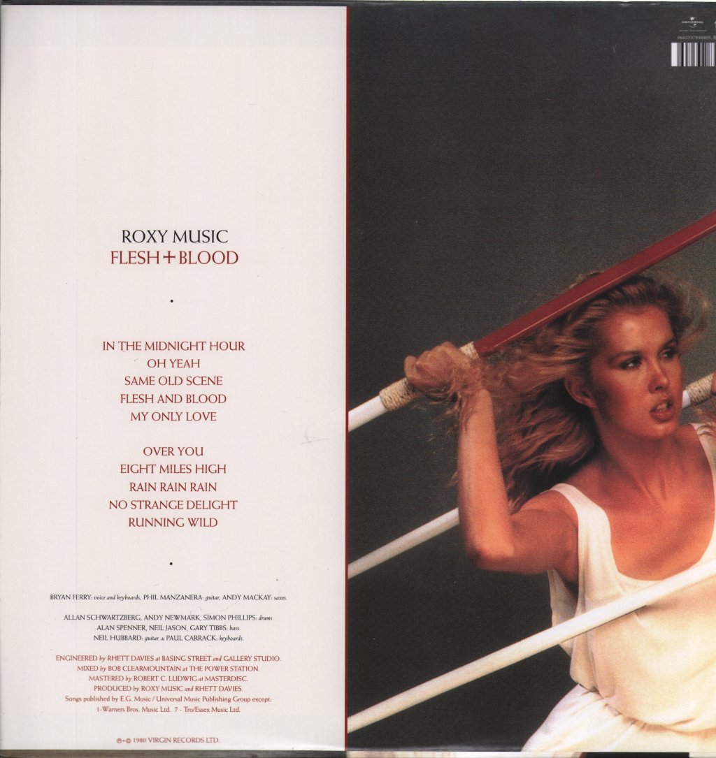 Roxy Music - Flesh + Blood - Lp