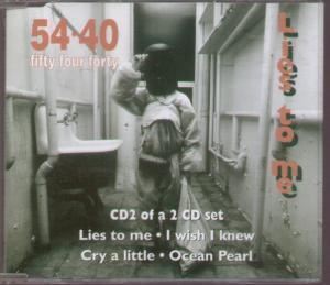 54.40 - Lies To Me - Cd