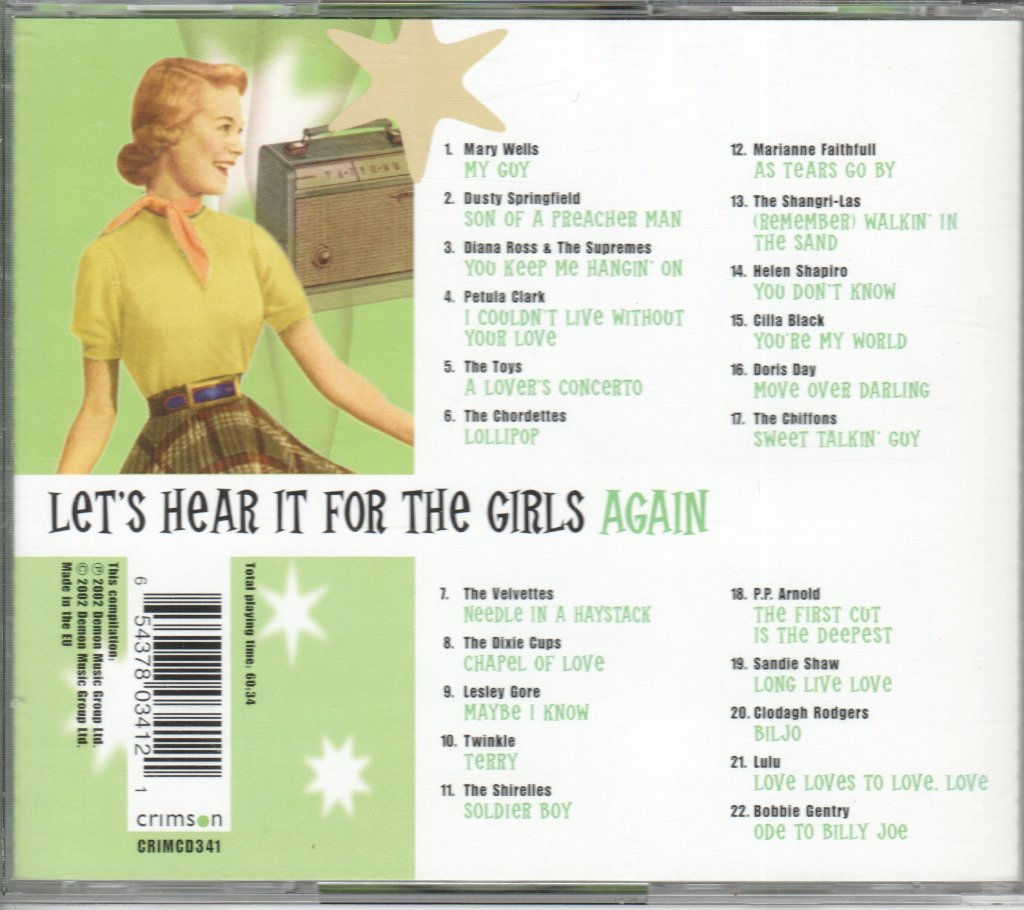 Various Artists - Let's Hear It For The Girls Again - Cd