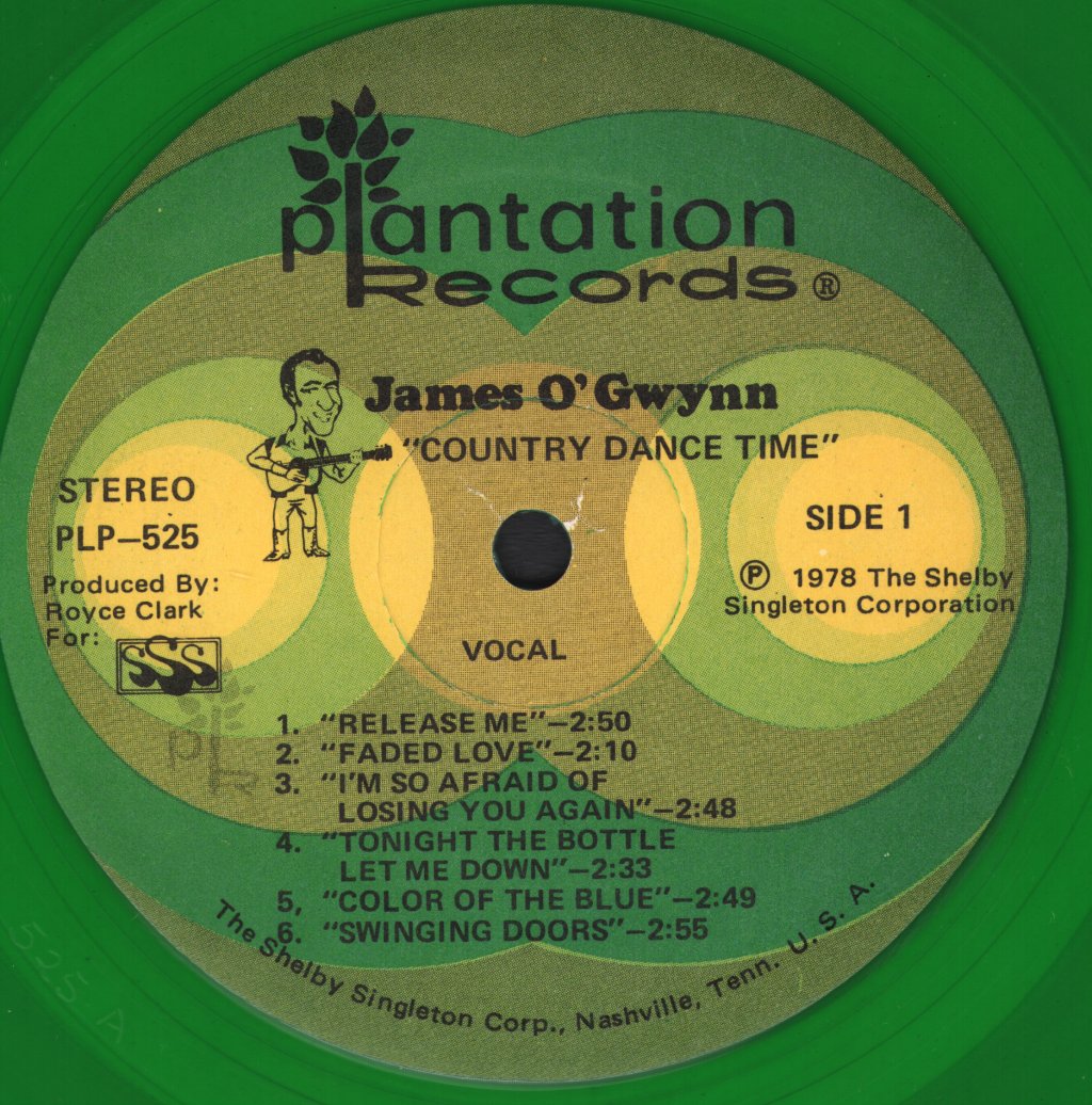 James O'Gwynn - Country Dance Time - Lp