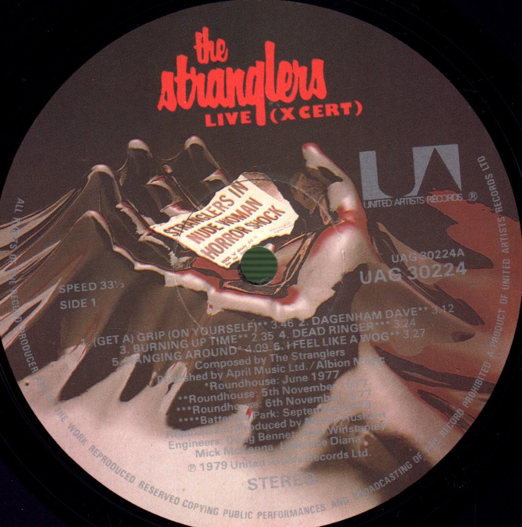 Stranglers - Live (X Cert) - Lp