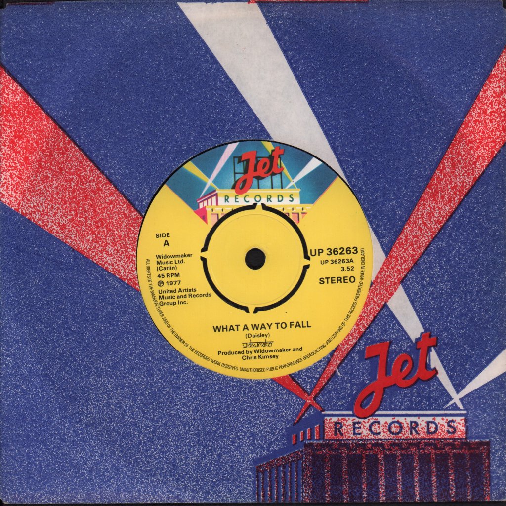 Widowmaker - What A Way To Fall - 7 Inch