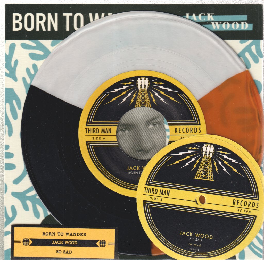 Jack Wood - Born To Wander - 7 Inch