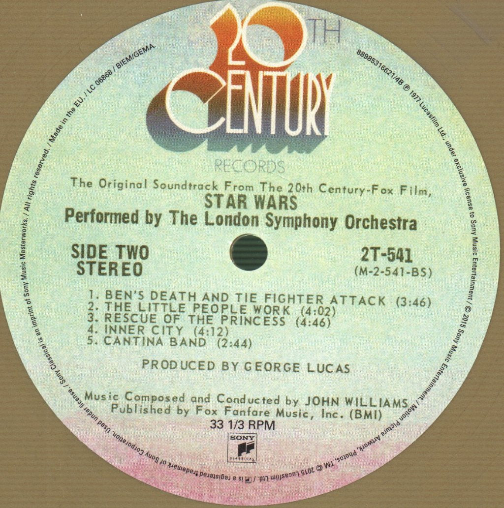 John Williams - Star Wars (Original Soundtrack) - Double Lp