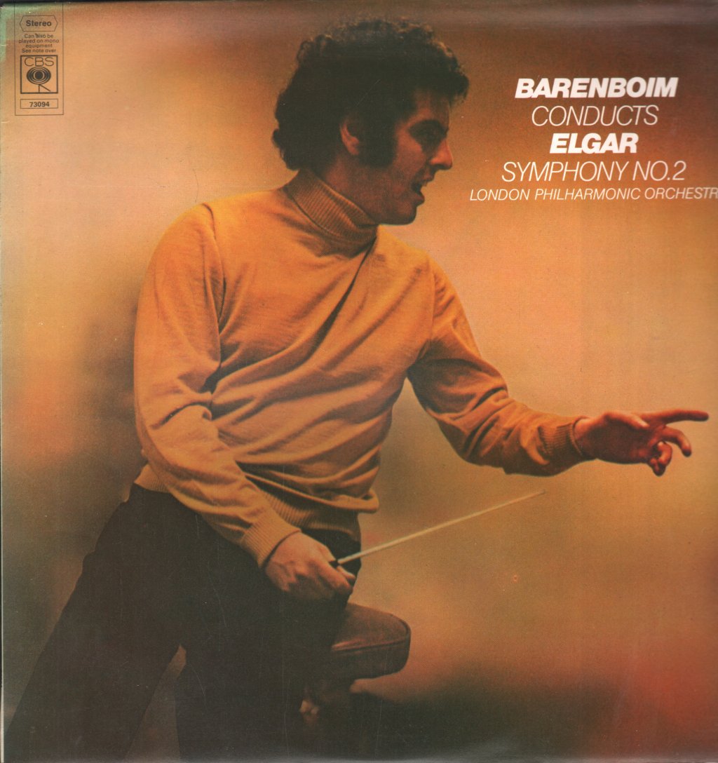 Daniel Barenboim / London Phailharmonic Orchestra - Barenboim Conducts Elgar - Symphony No. 2 - Lp