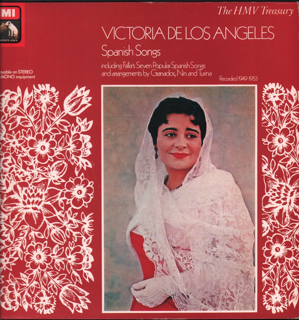 Victoria De Los Angeles - Sings Spanish Songs - Lp