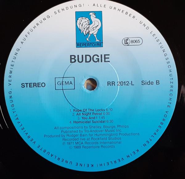 Budgie - Budgie - Lp