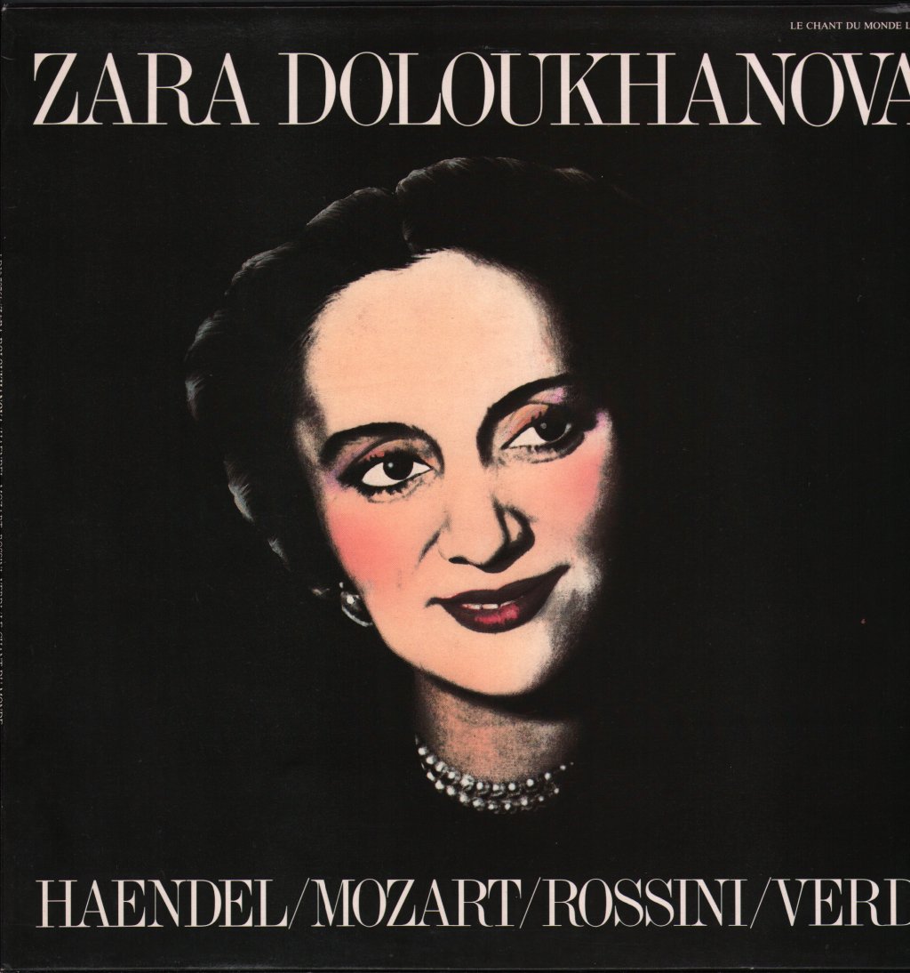 Zara Doloukhanova - Handel / Mozart / Rossini / Verdi - Lp
