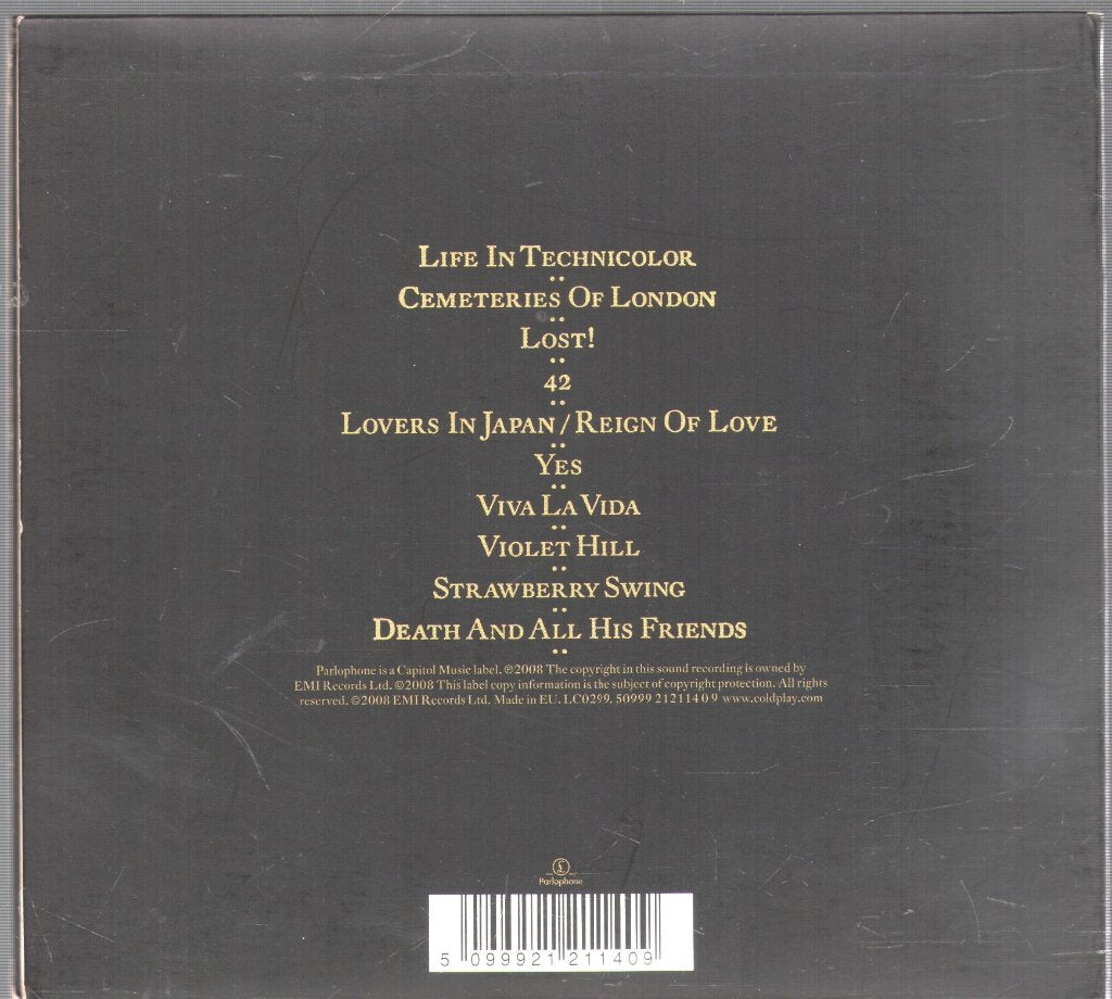 Coldplay - Viva La Vida - Cd