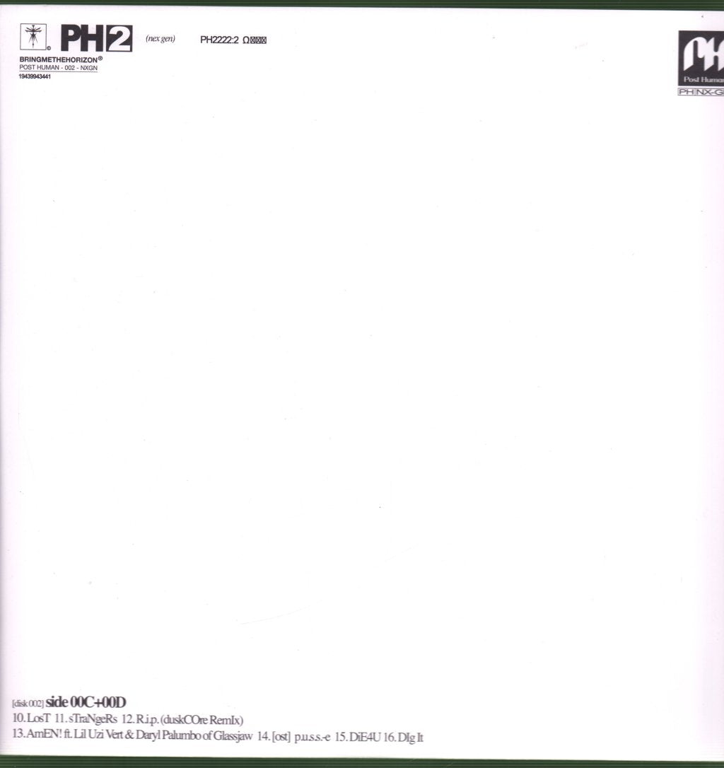 Bring Me The Horizon - Post Human: Nex Gen - Double Lp