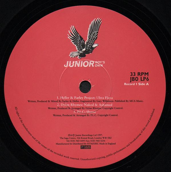 Various Artists - Junior Boy's Own Collection Two - Double Lp