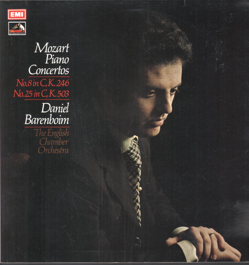 Daniel Barenboim / English Chamber Orchestra - Mozart - Piano Concertos No. 8 In C, K.246 / No. 25 In C, K.503 - Lp