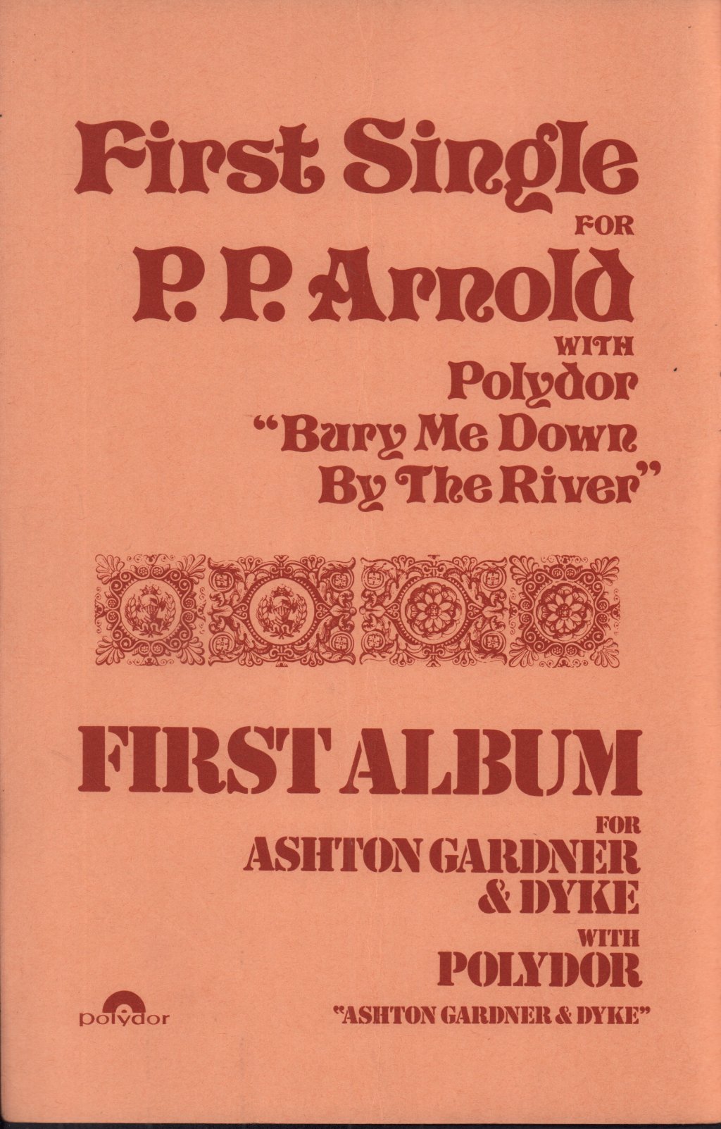 delaney and bonnie / eric clapton / p.p. arnold / ashton gardner and dyke - british tour 1969 - Tour Programme