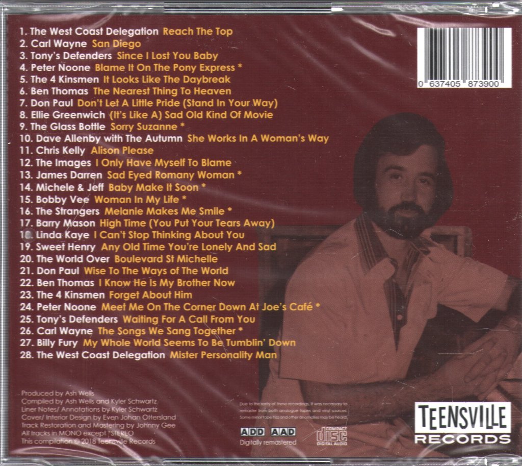 Various Artists - Reach The Top! (Rare Gems From The Tony Macaulay Songbook 1965-1974) - Cd