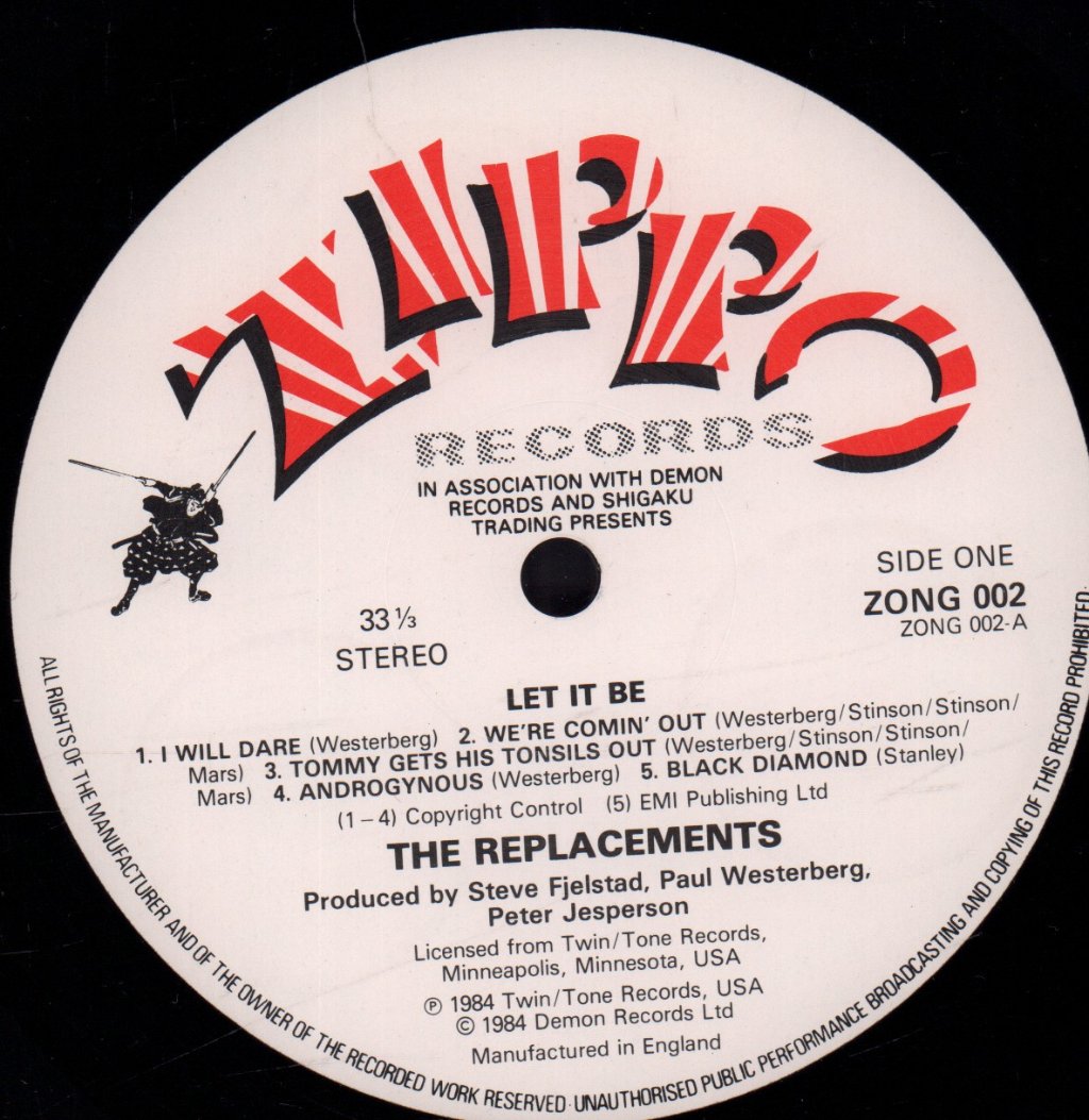 Replacements - Let It Be - Lp