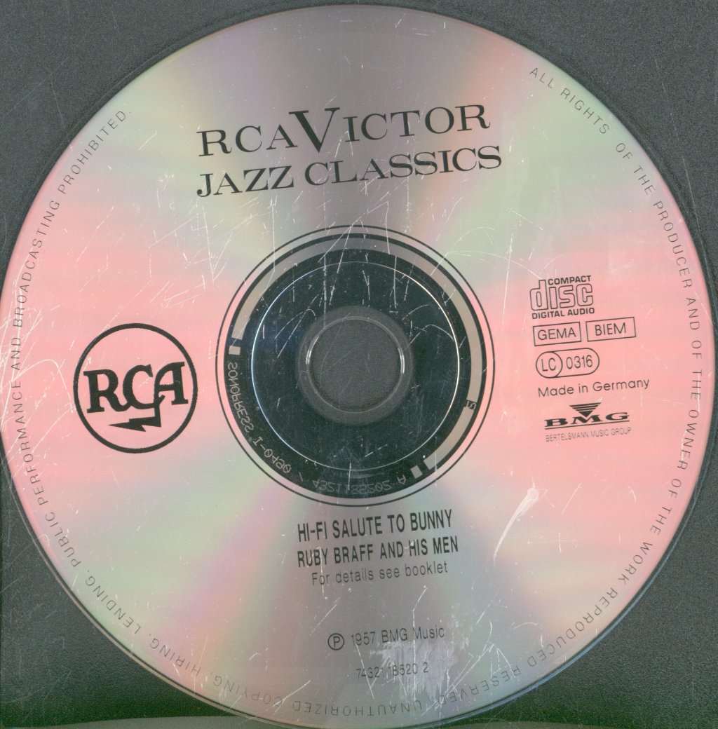 Ruby Braff - Hi-Fi Salute To Bunny - Cd